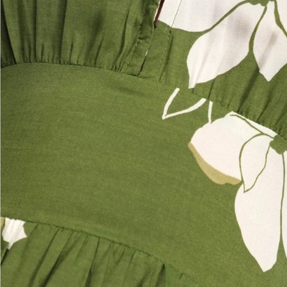 🪷BILLABONG NIGHT BLOOM LONG SLEEVE MAXI DRESS - Picture 7 of 8